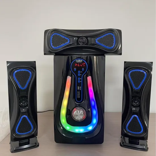 Jerrypower 3.1 Sistema Home Theatre Suono Musica Altoparlante Bluetooth wireless